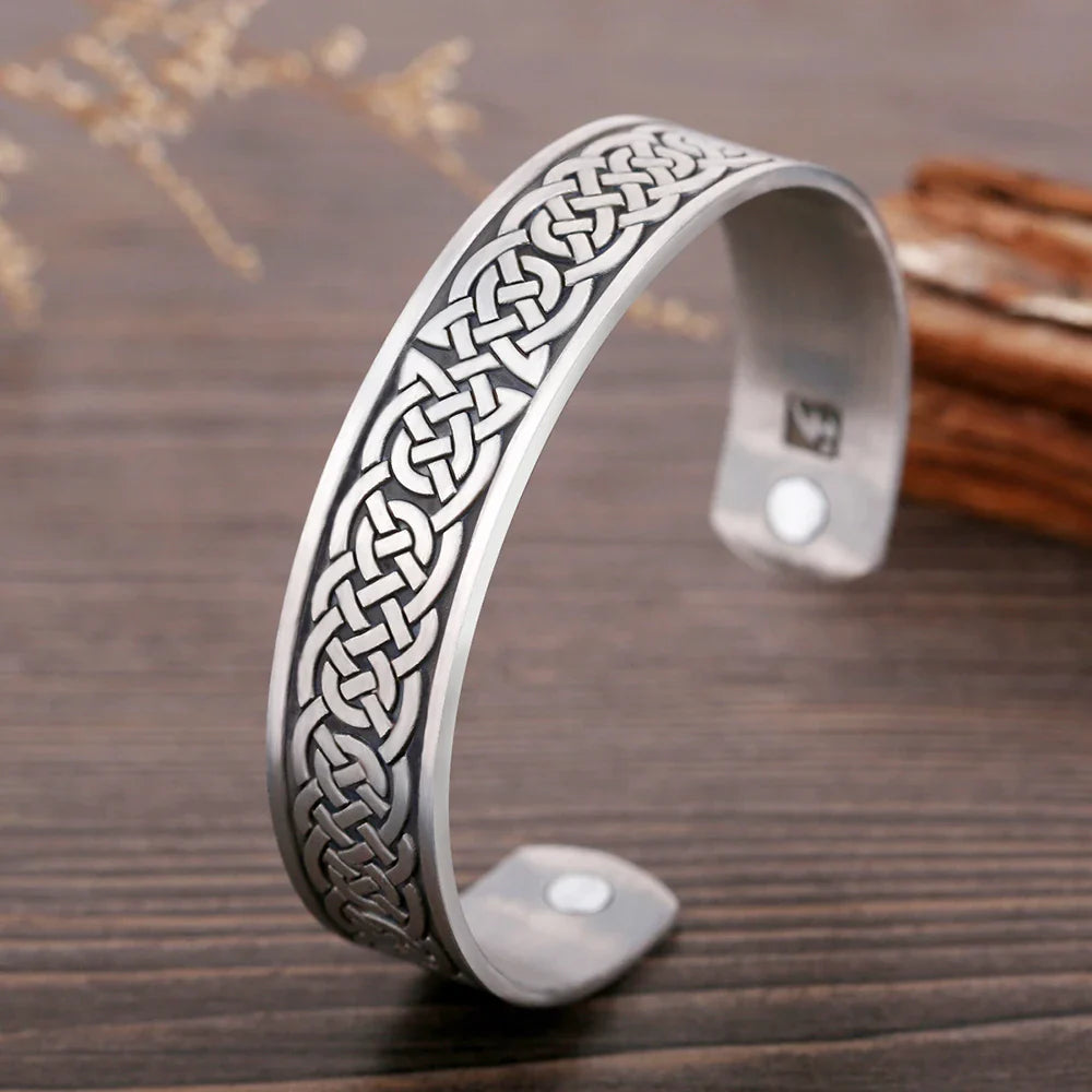 Celtic Knot Designs Magnetic Bracelets - Witchy wonder