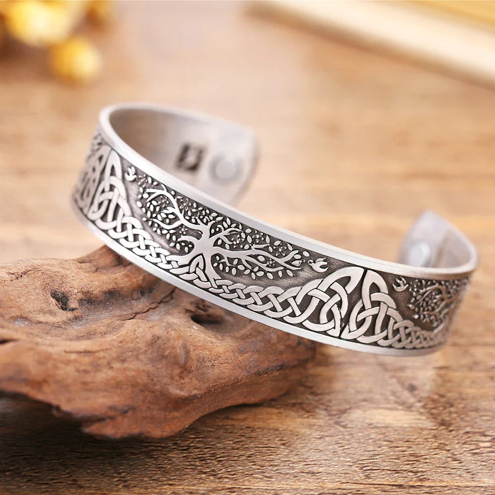 Celtic Knot Designs Magnetic Bracelets - Witchy wonder
