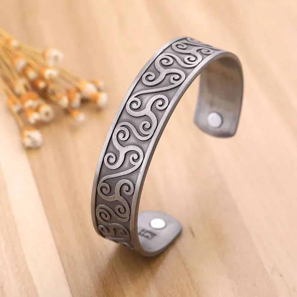 Celtic Knot Designs Magnetic Bracelets - Witchy wonder