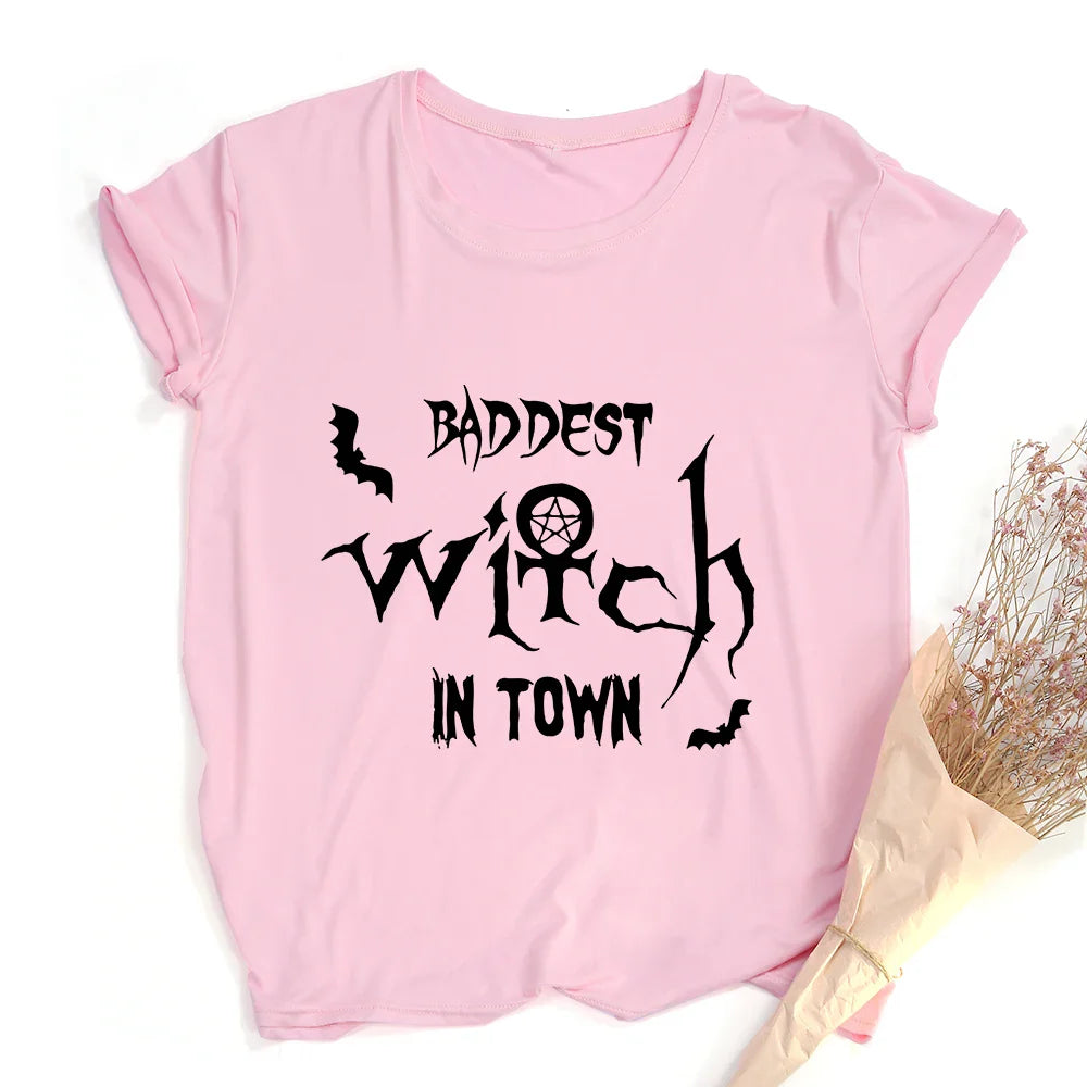 Witchy Quotes Crop Top T-Shirts - Witchy wonder