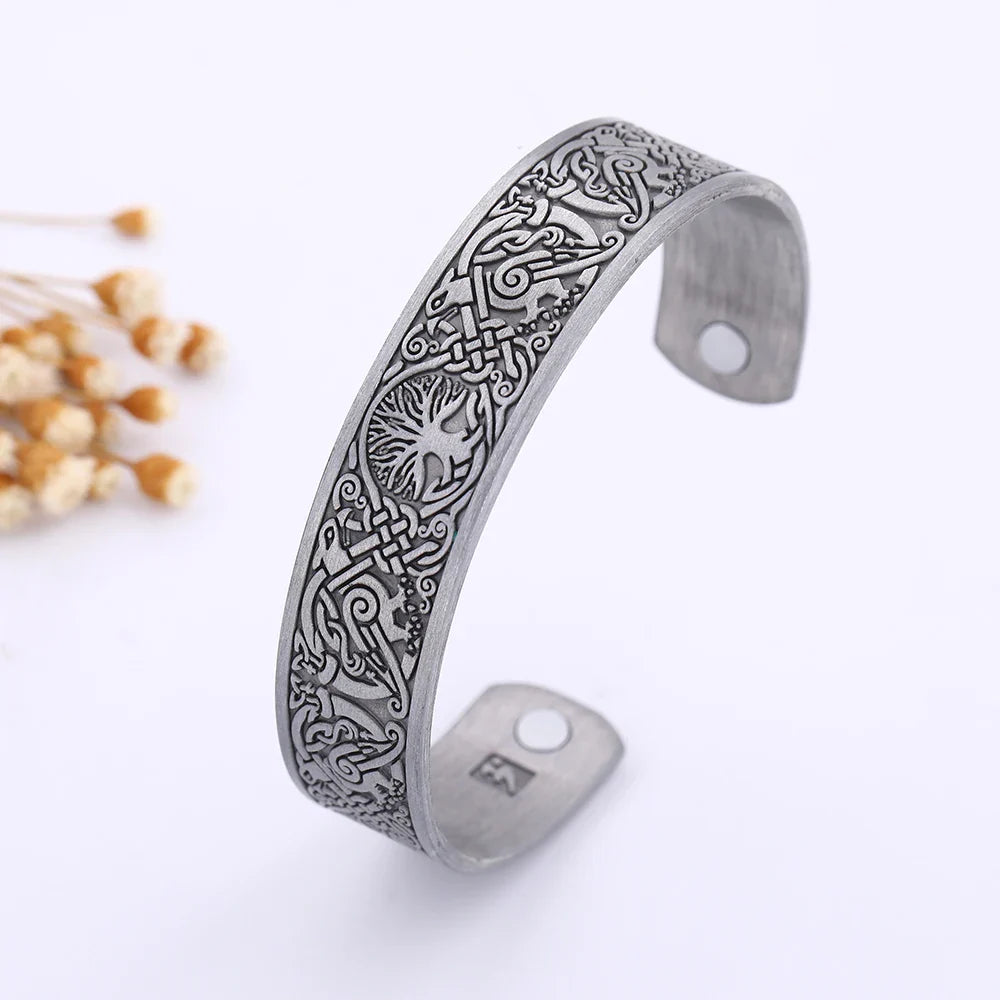 Celtic Knot Designs Magnetic Bracelets - Witchy wonder