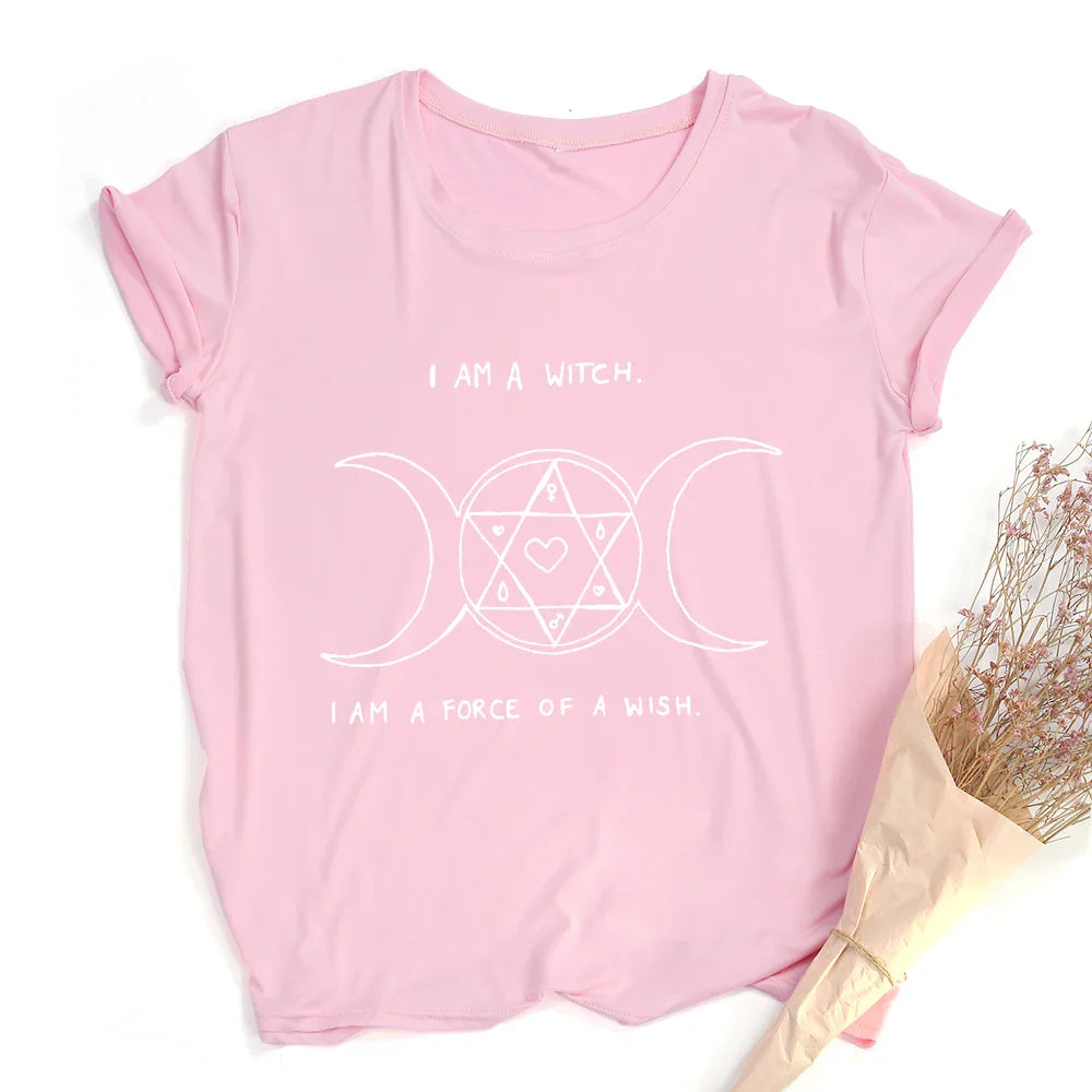 Witchy Quotes Crop Top T-Shirts - Witchy wonder