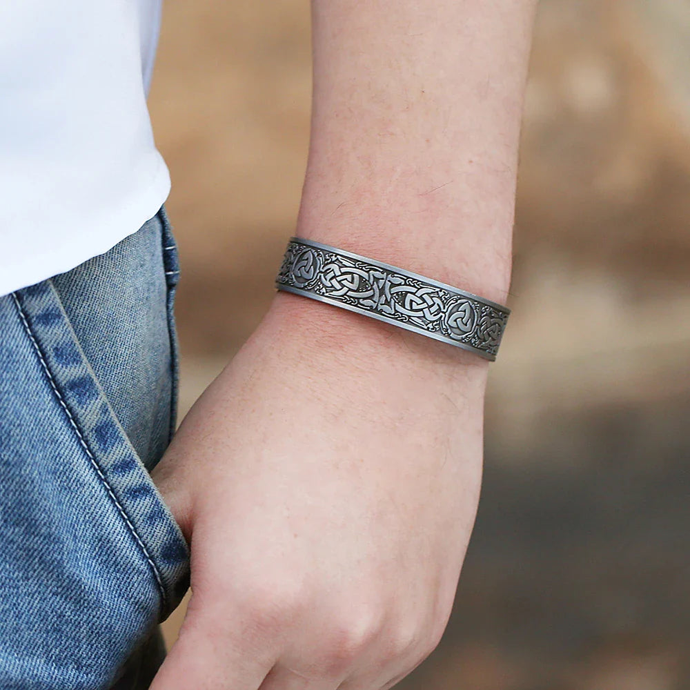 Celtic Knot Designs Magnetic Bracelets - Witchy wonder