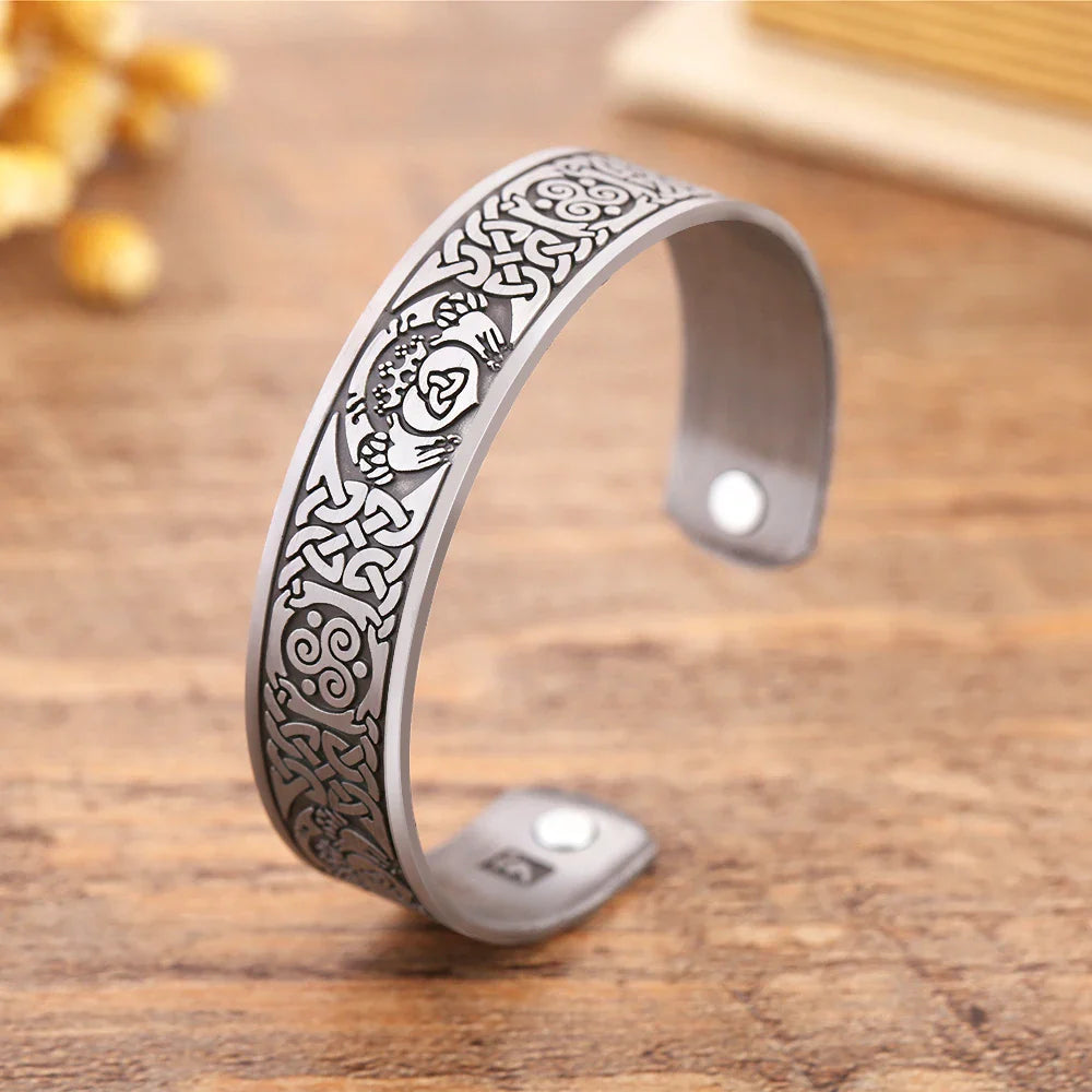 Celtic Knot Designs Magnetic Bracelets - Witchy wonder