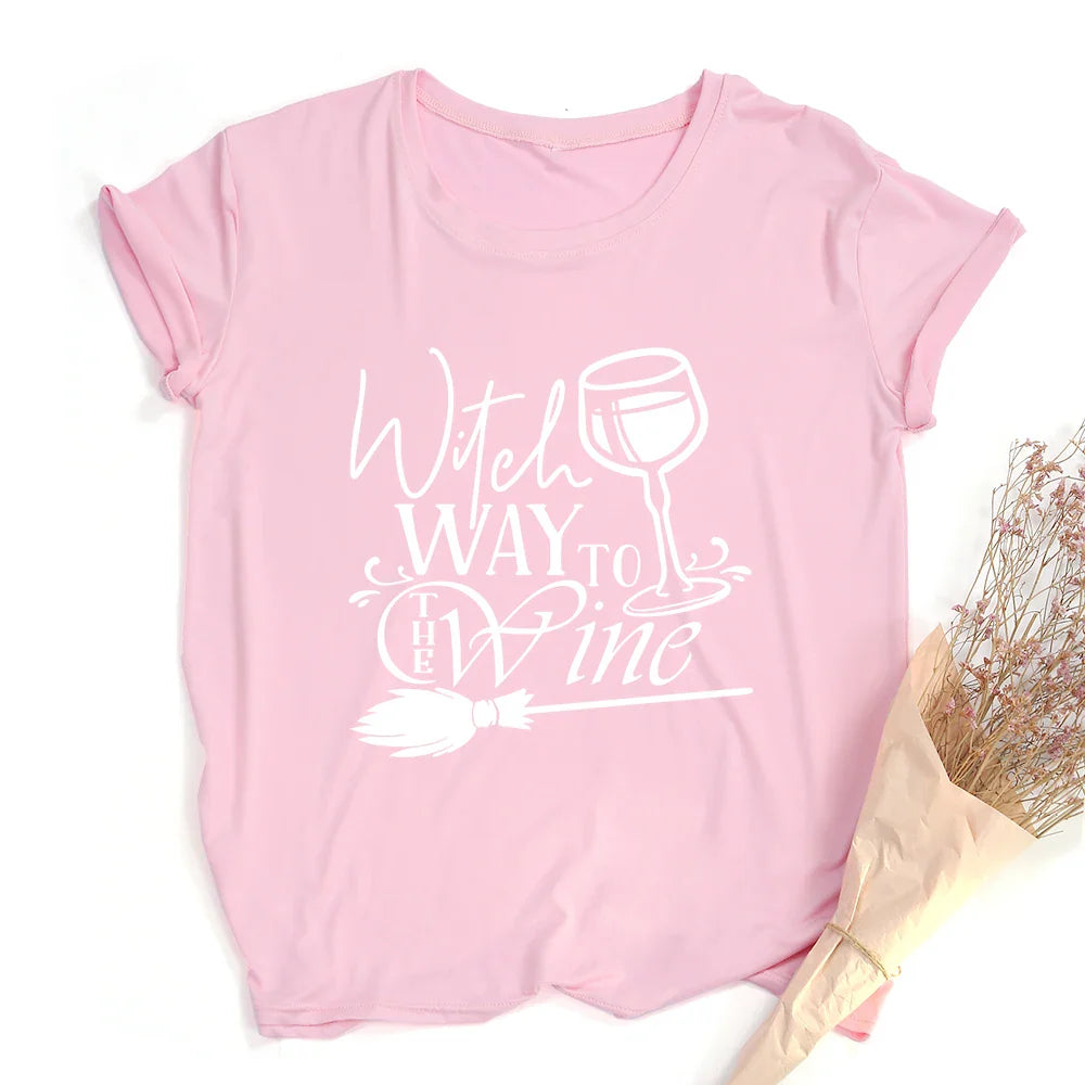 Witchy Quotes Crop Top T-Shirts - Witchy wonder