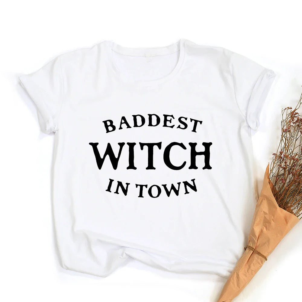Witchy Quotes Crop Top T-Shirts - Witchy wonder