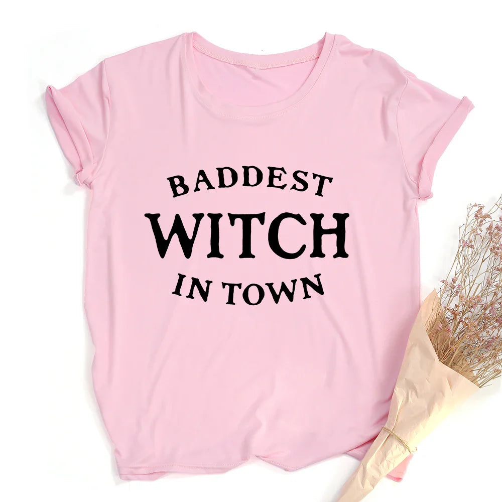 Witchy Quotes Crop Top T-Shirts - Witchy wonder