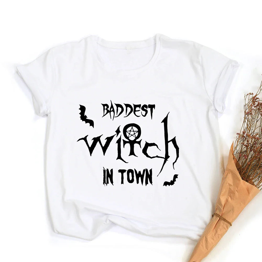Witchy Quotes Crop Top T-Shirts - Witchy wonder