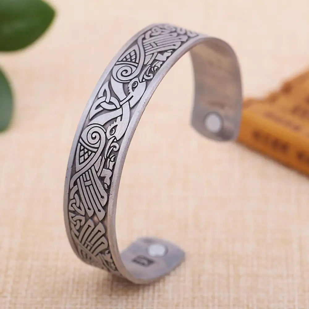 Celtic Knot Designs Magnetic Bracelets - Witchy wonder