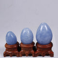 Blue Celestite Crystal Egg - Witchy wonder