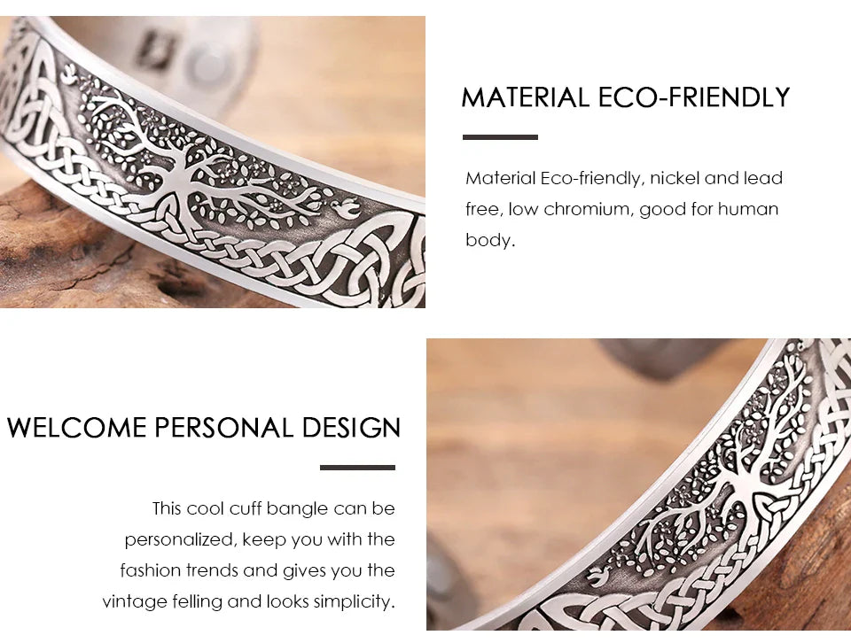 Celtic Knot Designs Magnetic Bracelets - Witchy wonder