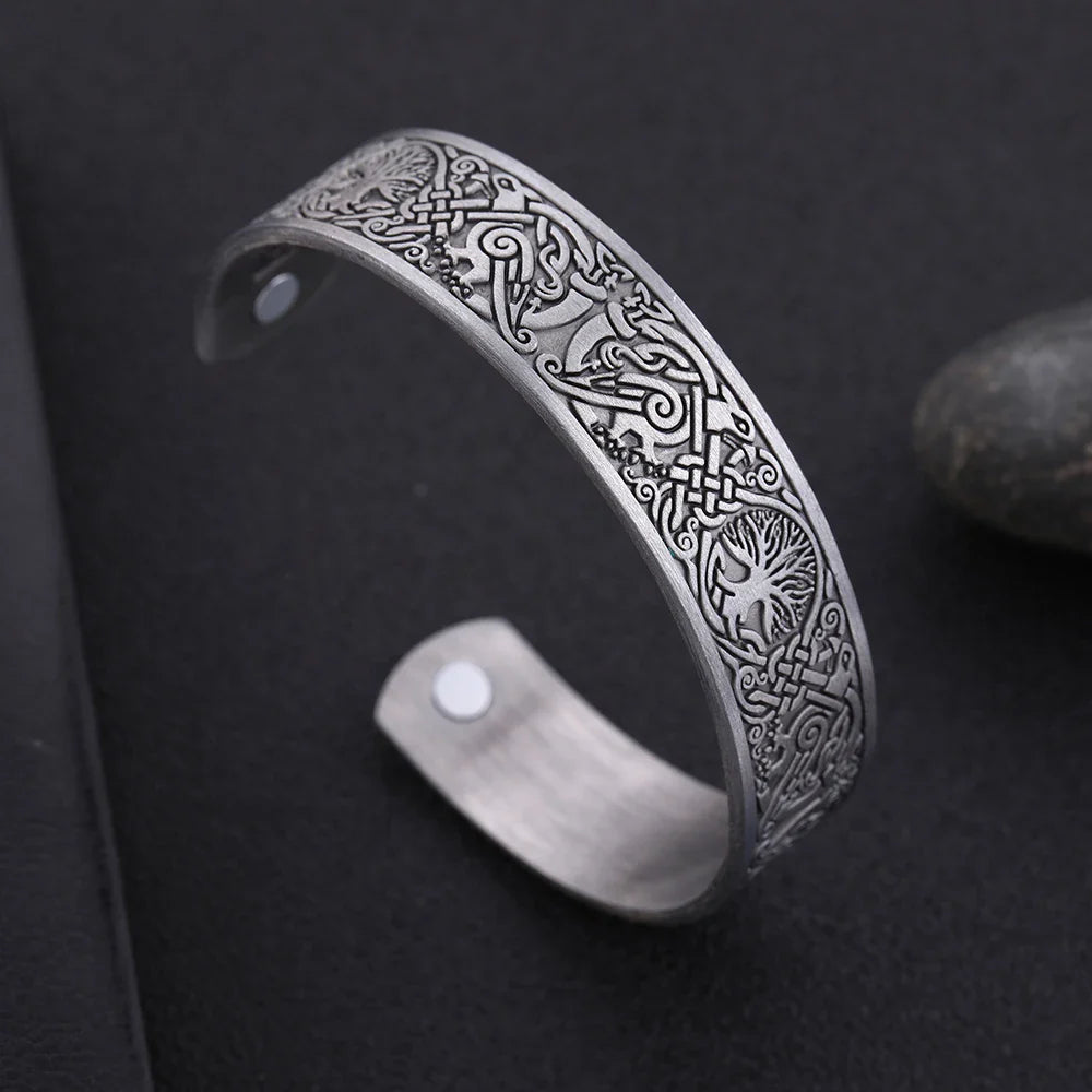 Celtic Knot Designs Magnetic Bracelets - Witchy wonder