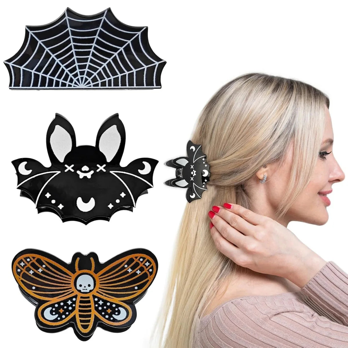Halloween Hair Clips - Witchy wonder