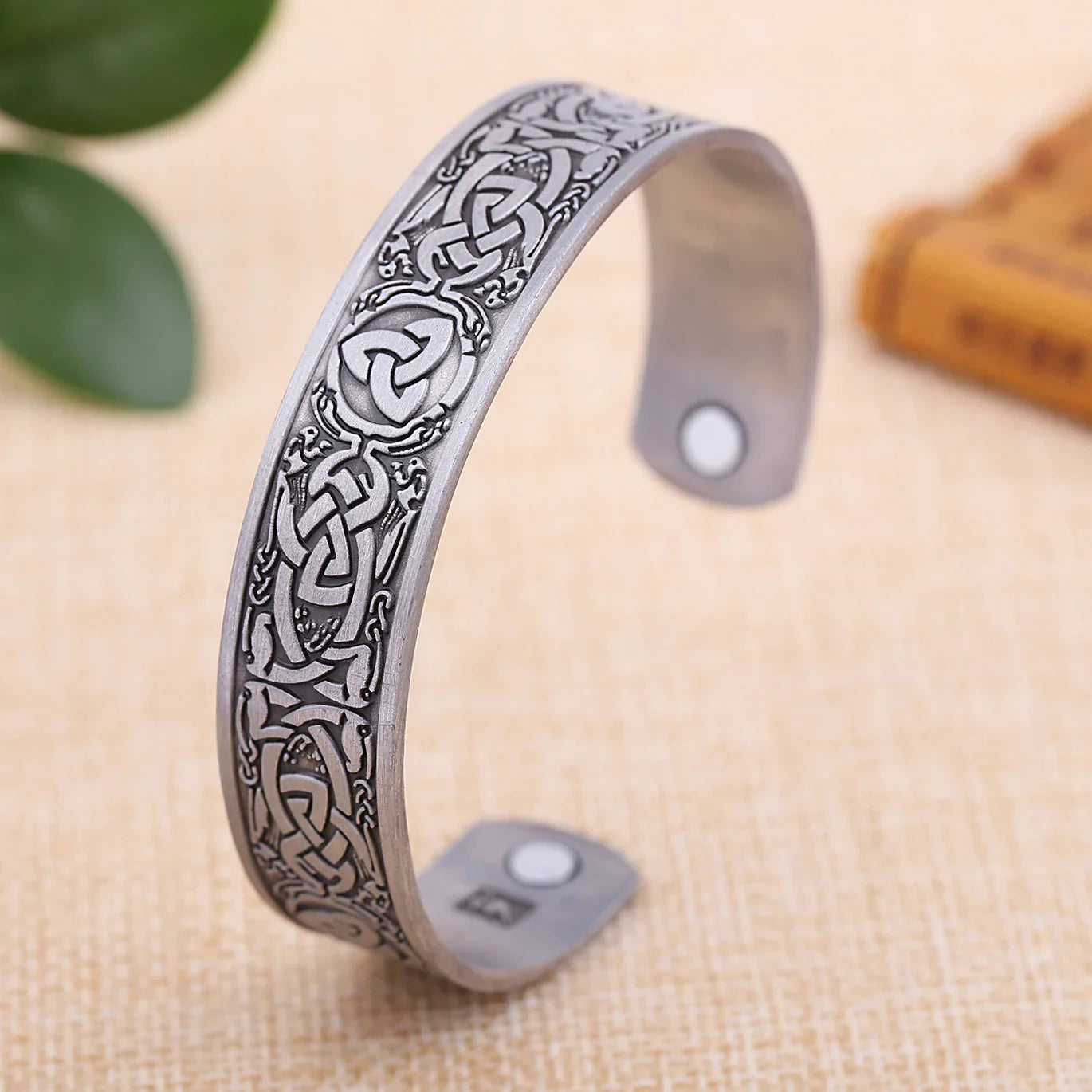 Celtic Knot Designs Magnetic Bracelets - Witchy wonder