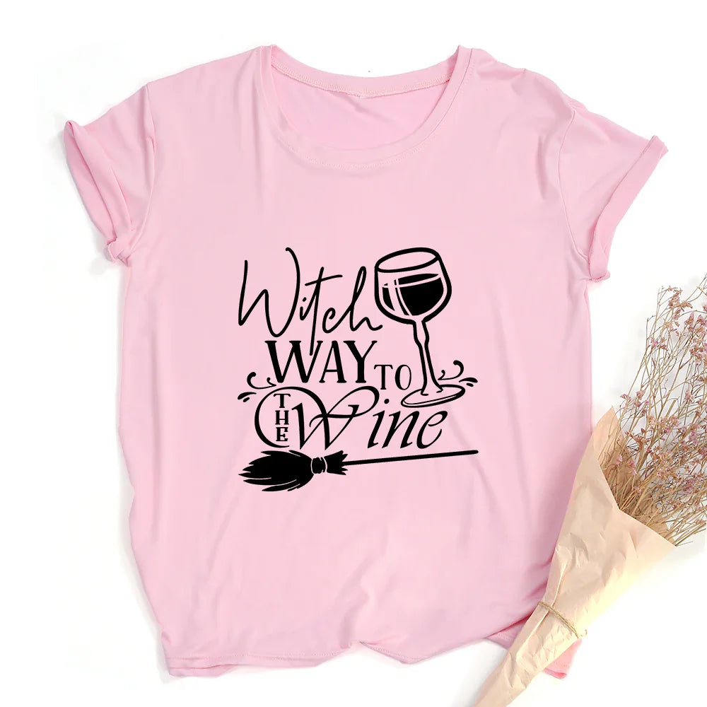 Witchy Quotes Crop Top T-Shirts - Witchy wonder