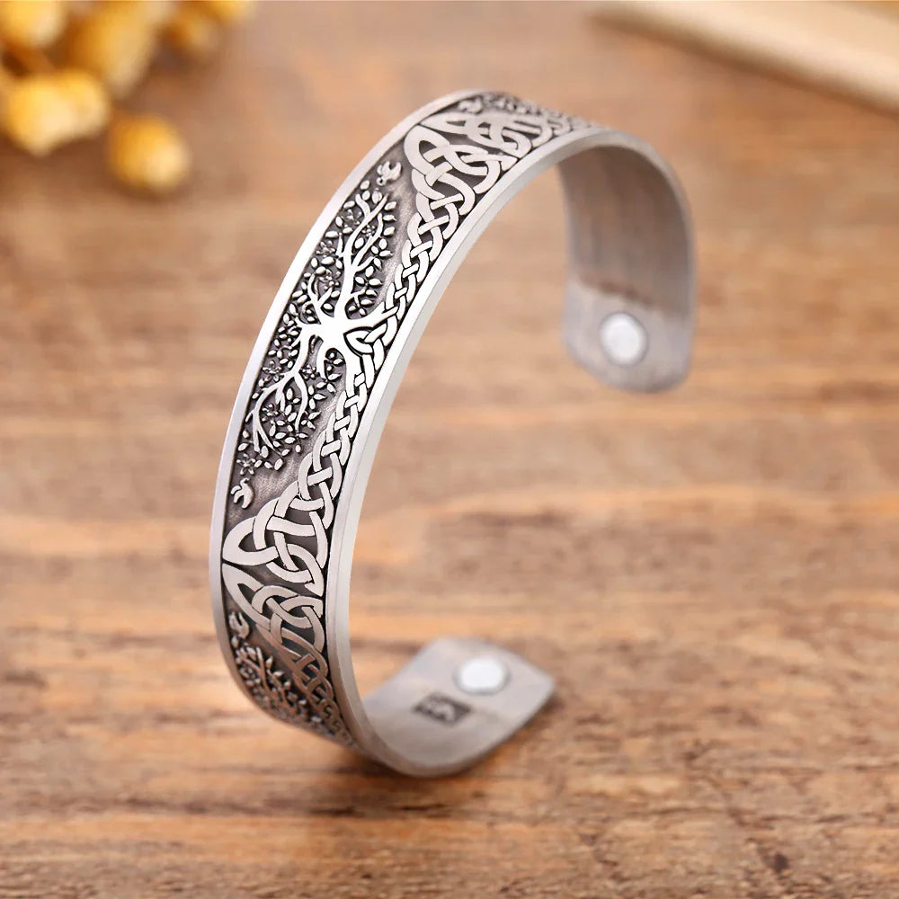 Celtic Knot Designs Magnetic Bracelets - Witchy wonder