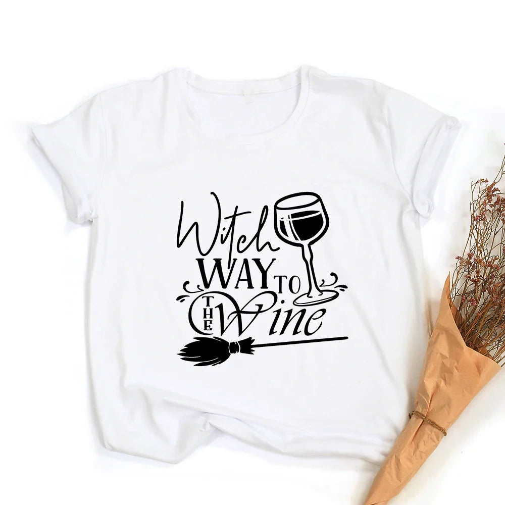 Witchy Quotes Crop Top T-Shirts - Witchy wonder