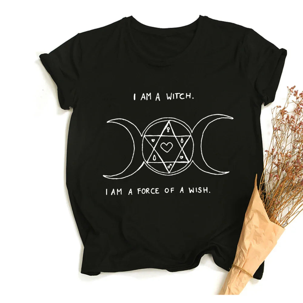 Witchy Quotes Crop Top T-Shirts - Witchy wonder
