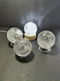 Clear Quartz Polished Sphere Sculpture (Extra Quality)