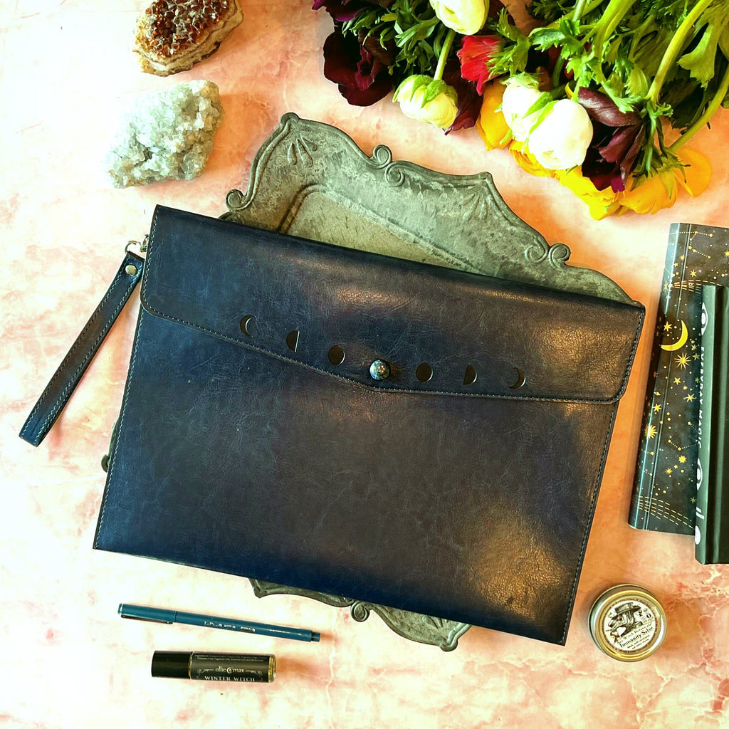 Moon Phases Clutch Purse - Witchy wonder