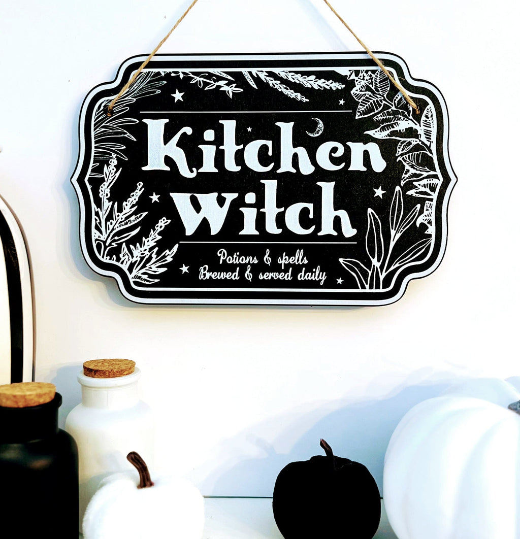 Witchy Décor Wooden Sign - Witchy wonder