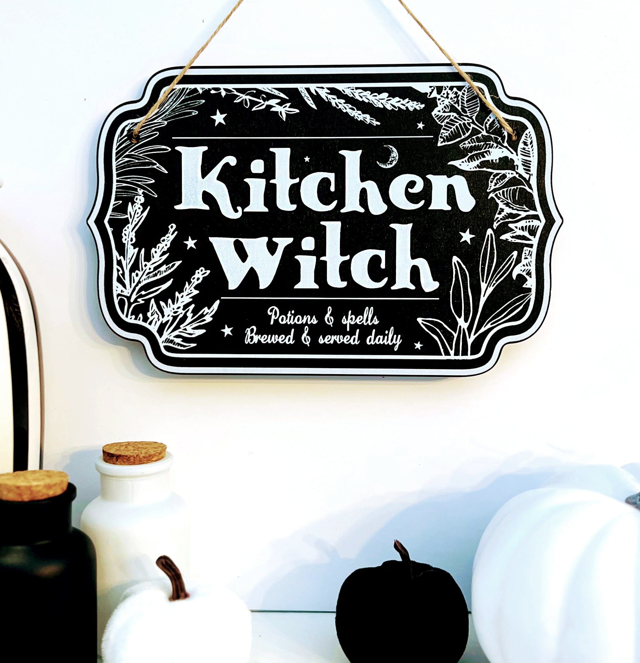 Witchy Décor Wooden Sign - Witchy wonder