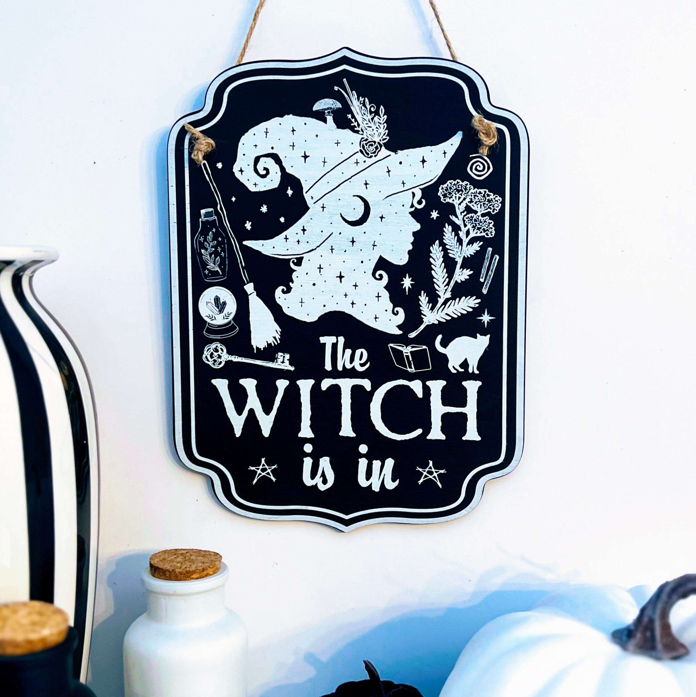 Witchy Décor Wooden Sign - Witchy wonder