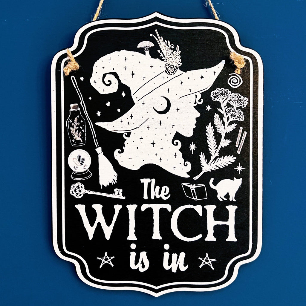 Witchy Décor Wooden Sign - Witchy wonder