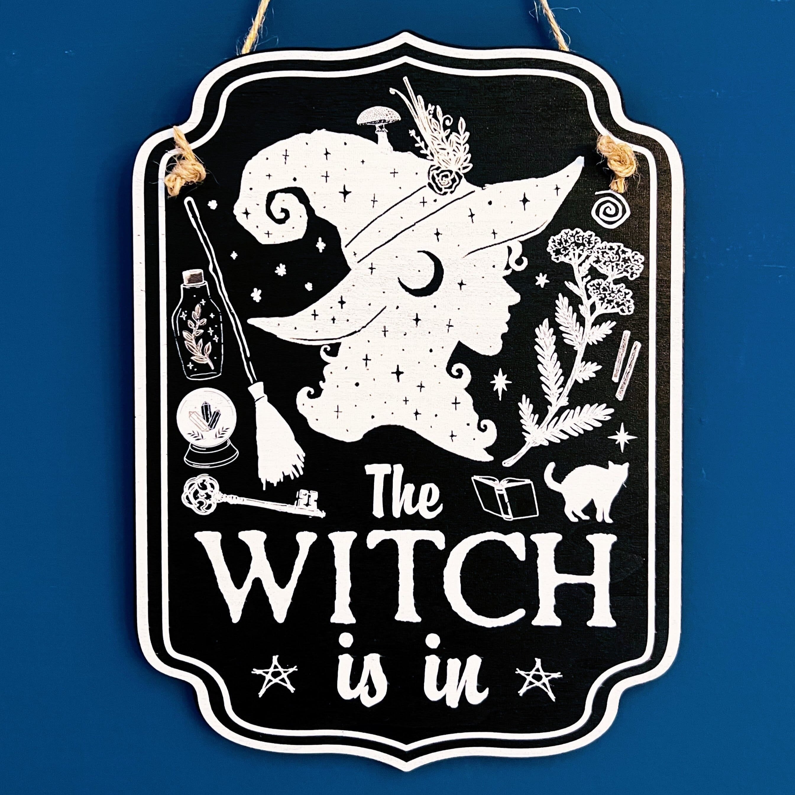 Witchy Décor Wooden Sign - Witchy wonder