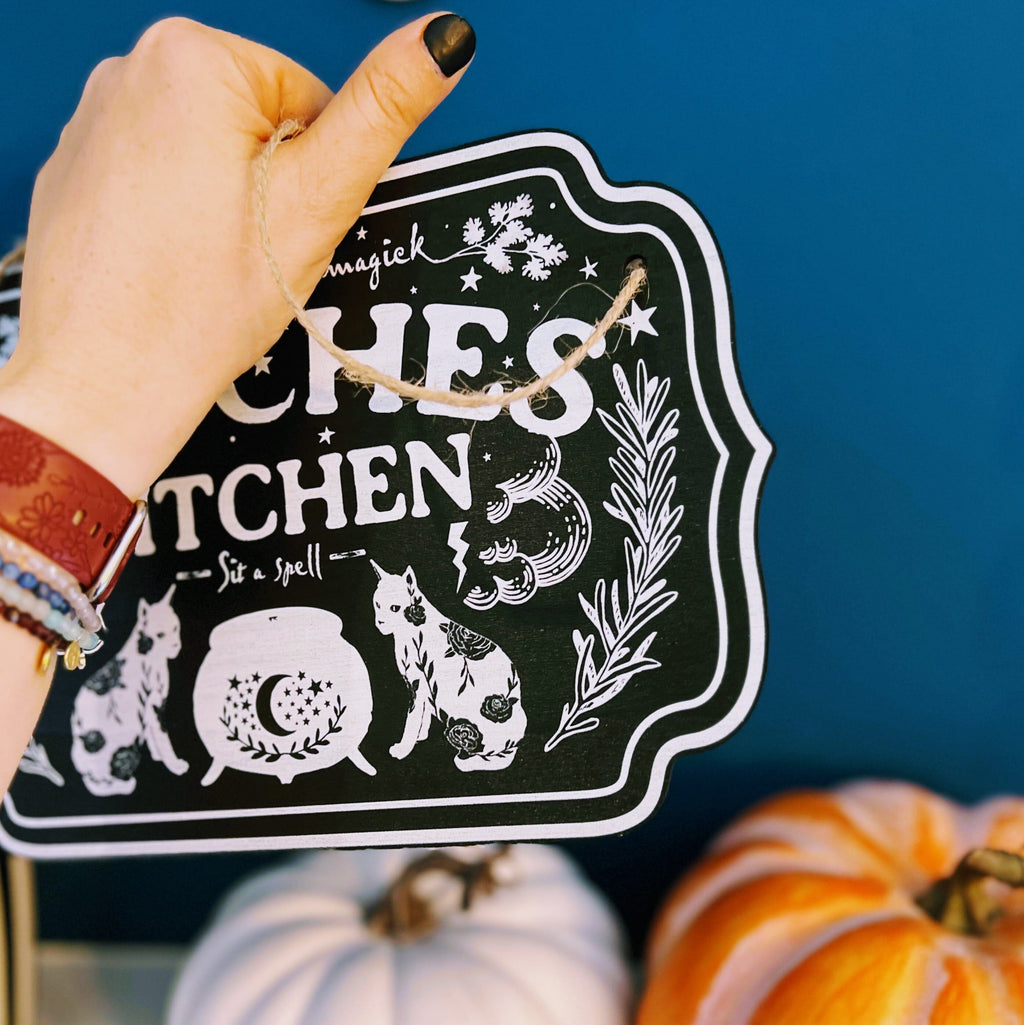Witchy Décor Wooden Sign - Witchy wonder