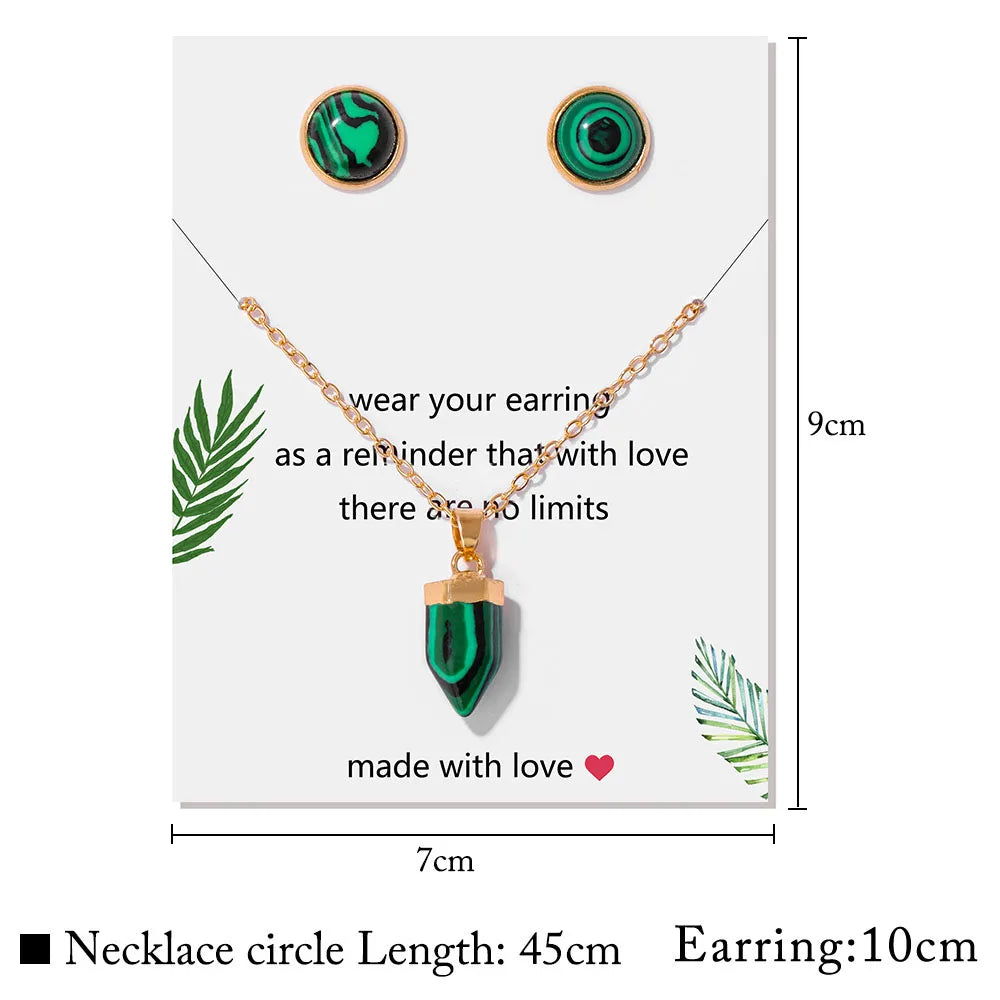 Crystal Point Gold Pendant Necklaces - Witchy wonder