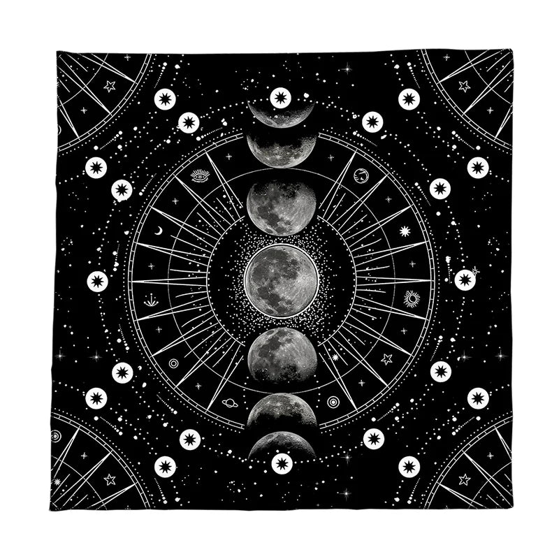 Moon Phase Altar Cloth - Witchy wonder