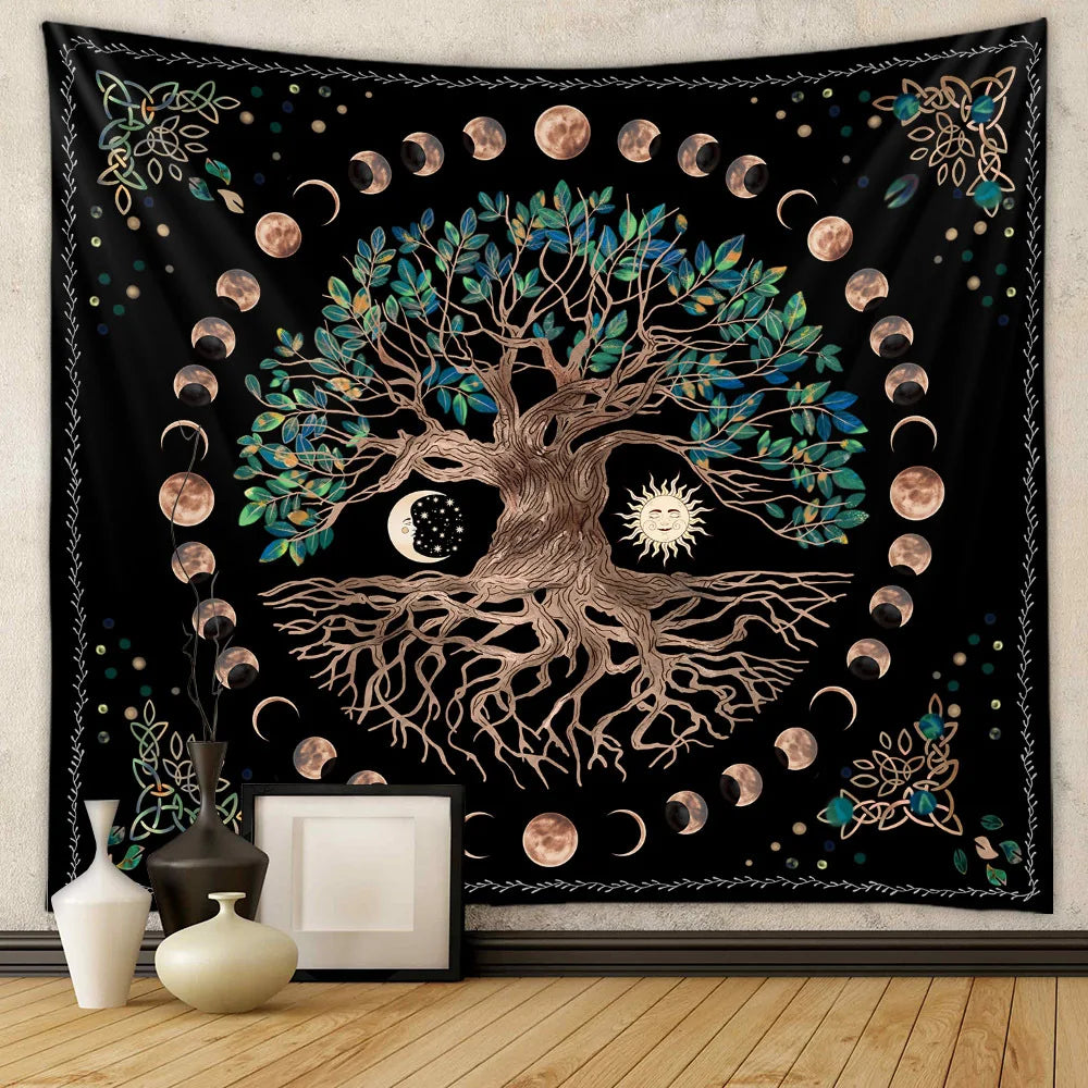 Tree Of Life Tapestries - Witchy wonder