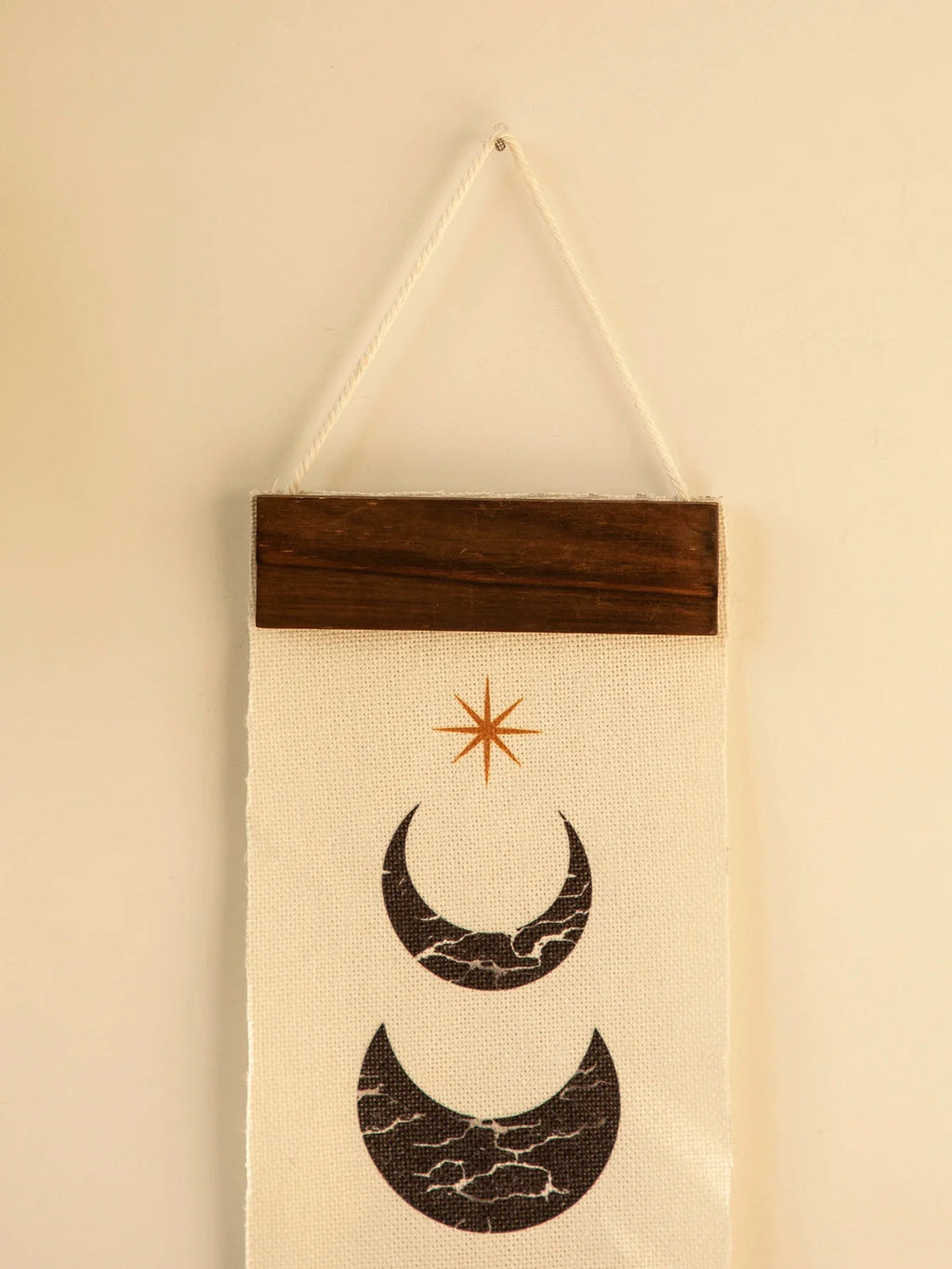 Butterfly & Moon Phase Banner Tapestry - Witchy wonder
