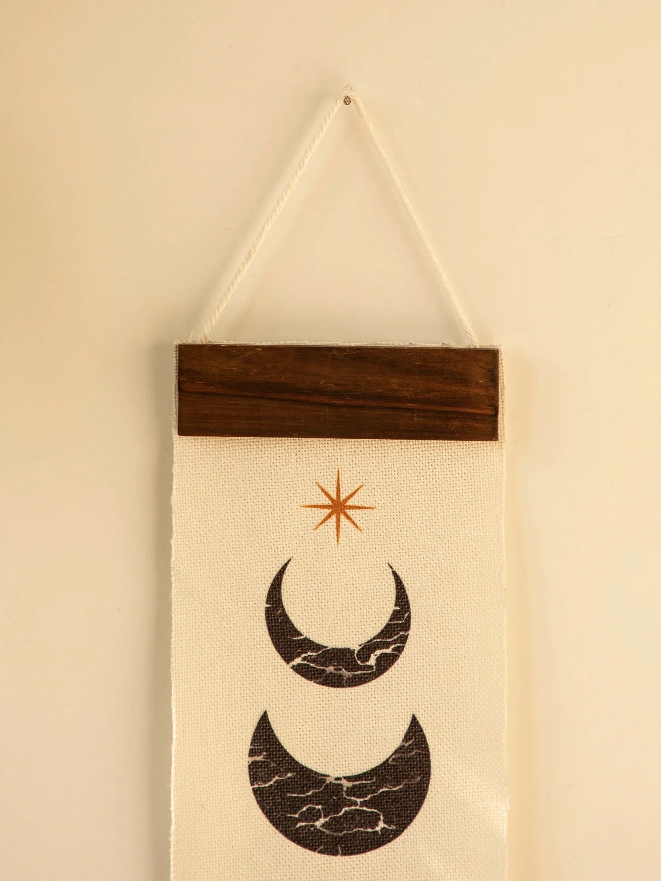 Butterfly & Moon Phase Banner Tapestry - Witchy wonder