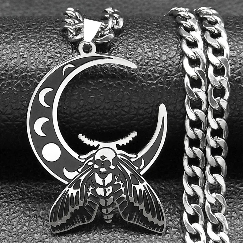 Celtic Moon Design Necklaces - Witchy wonder