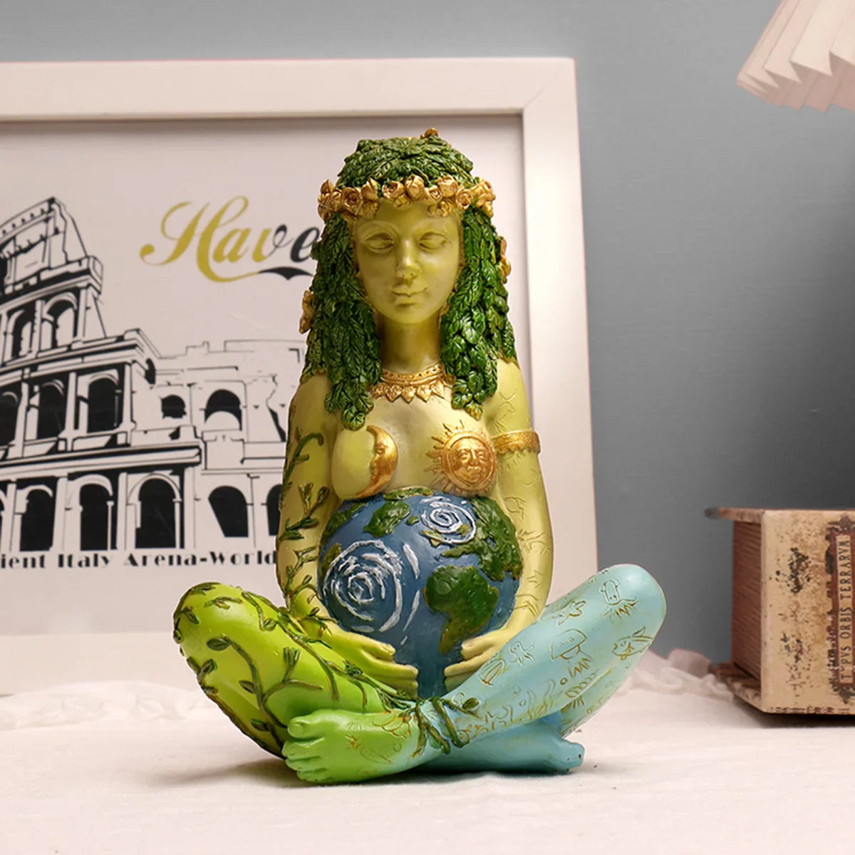 Gaia Earth Goddess Statue - Witchy wonder