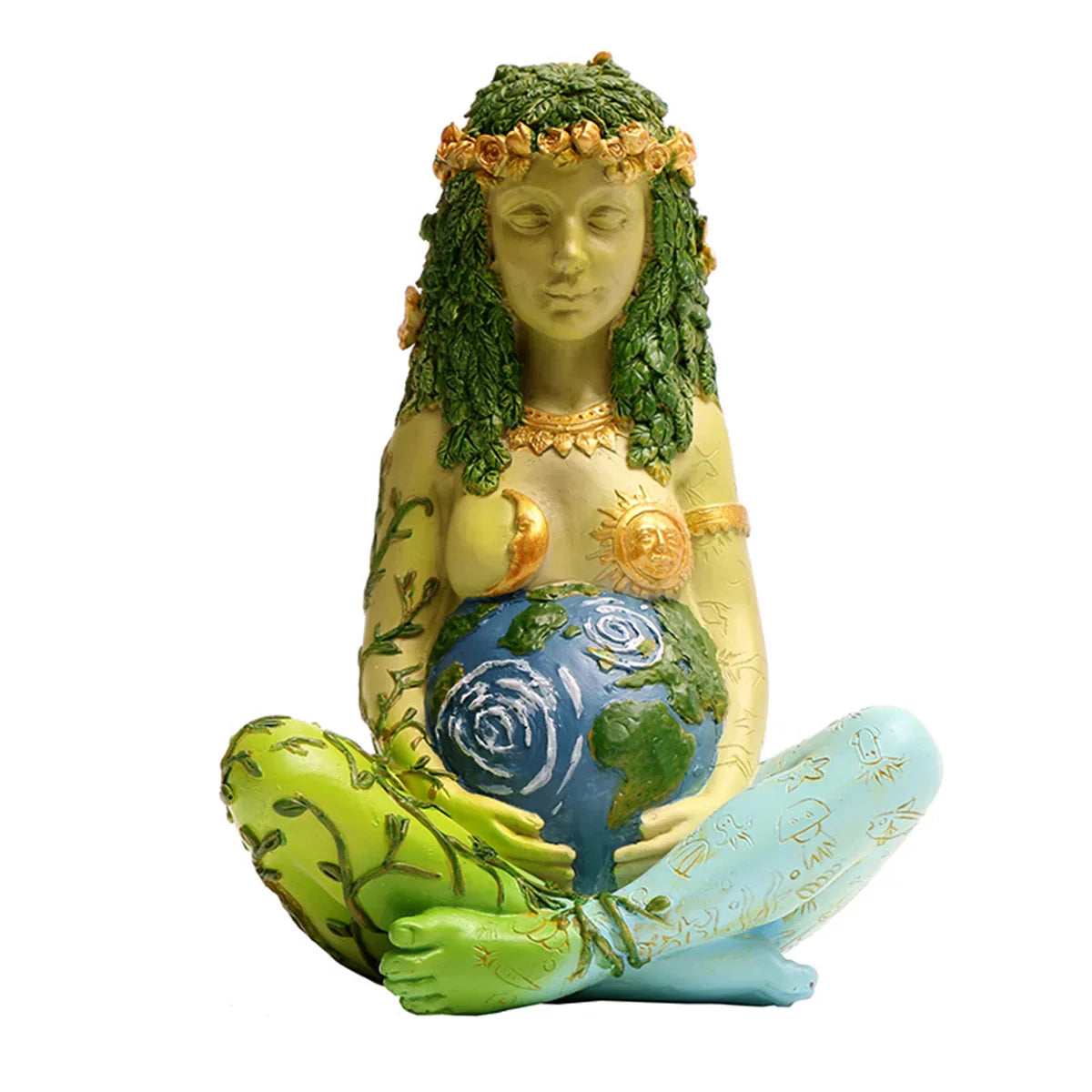 Gaia Earth Goddess Statue - Witchy wonder