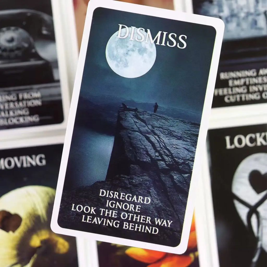 Mystic Black Rose Oracle Deck - Witchy wonder