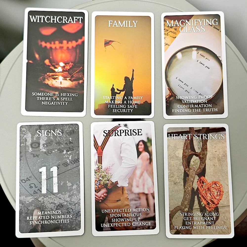 Mystic Black Rose Oracle Deck - Witchy wonder