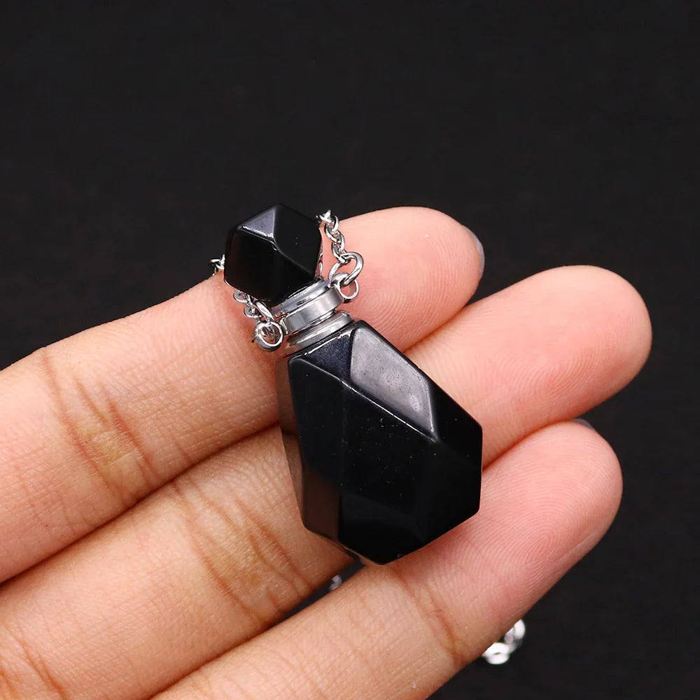 Crystal Potion Bottle Necklaces - Witchy wonder