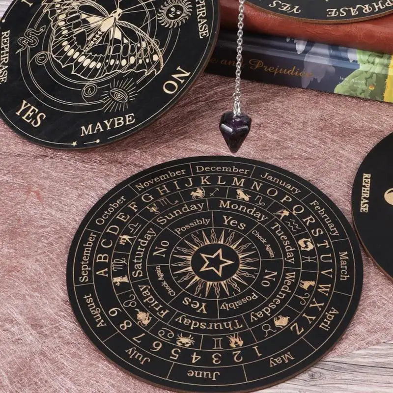 Wooden Pendulum Boards - Witchy wonder