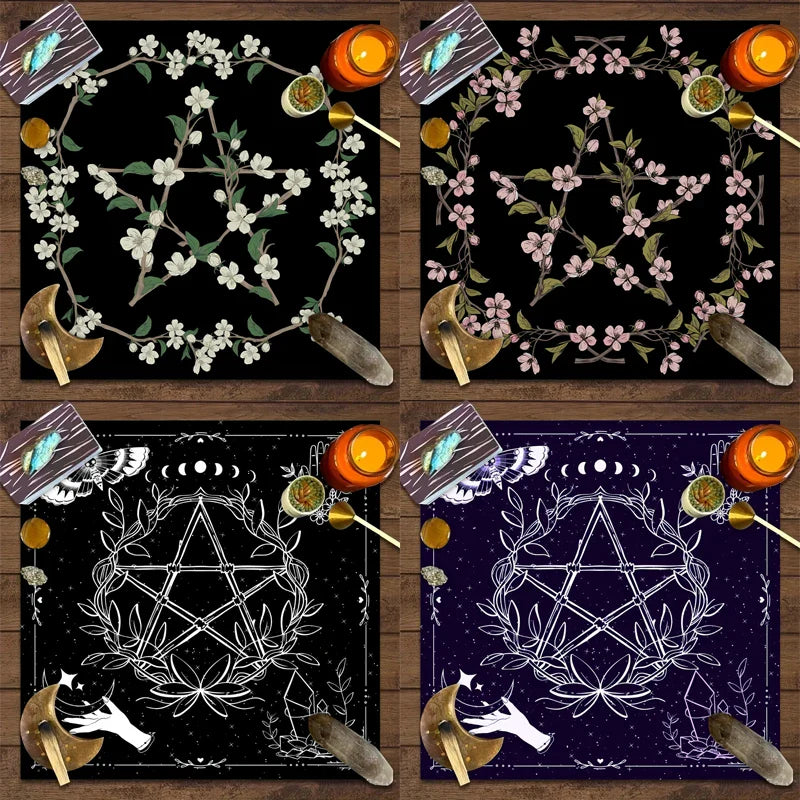 Pentacle Altar Cloth - Witchy wonder