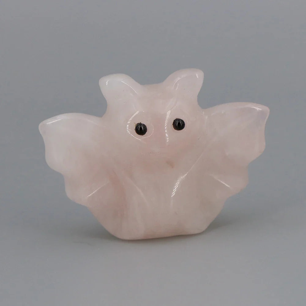 Crystal Bat Statues - Witchy wonder