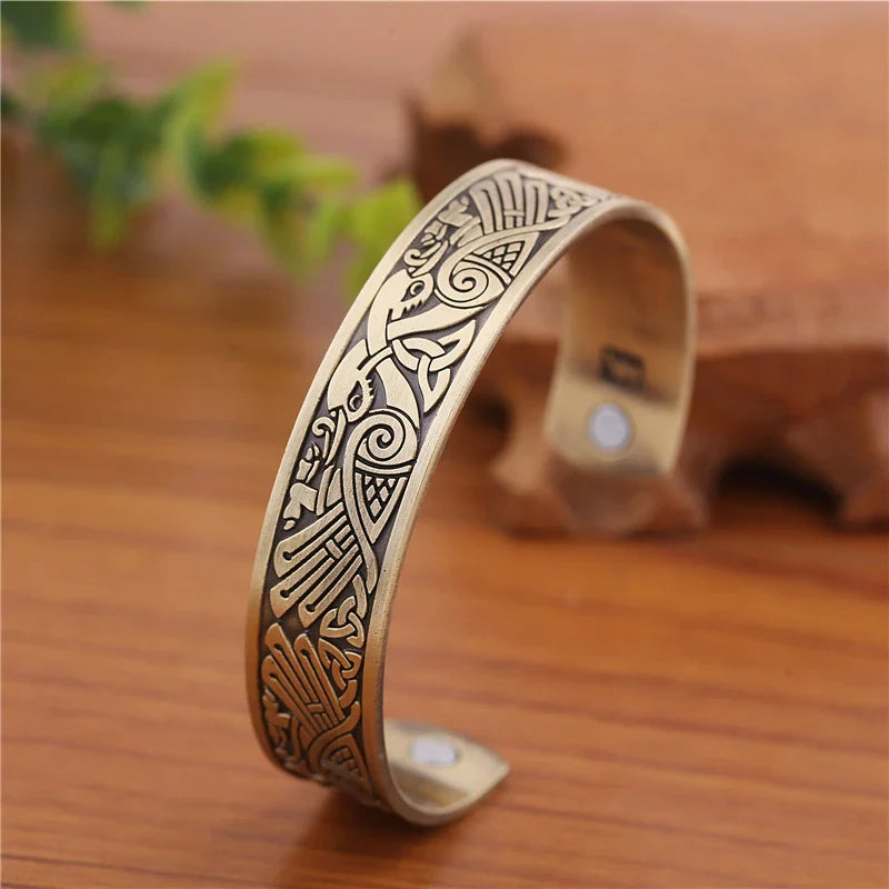 Celtic Knot Designs Magnetic Bracelets - Witchy wonder