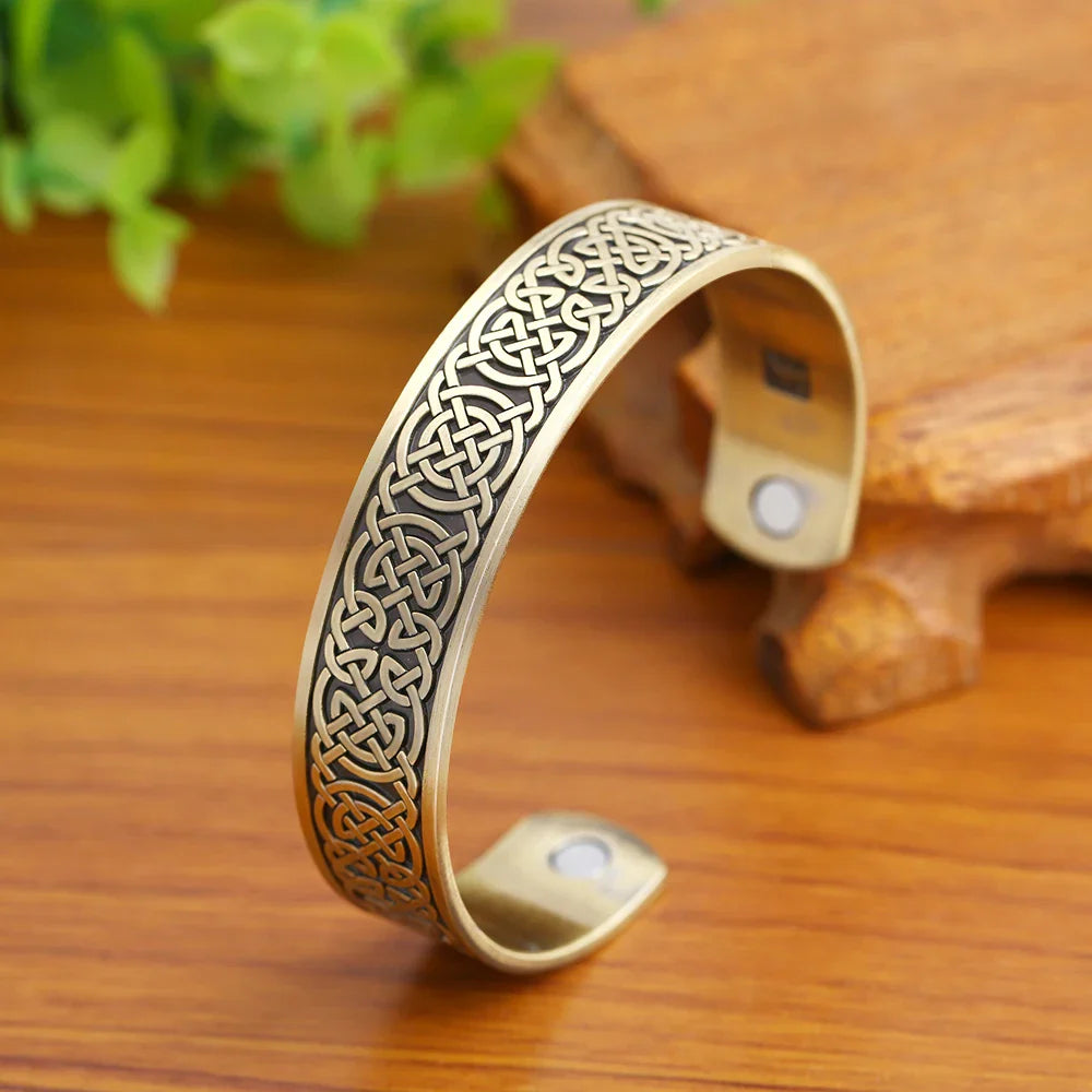 Celtic Knot Designs Magnetic Bracelets - Witchy wonder