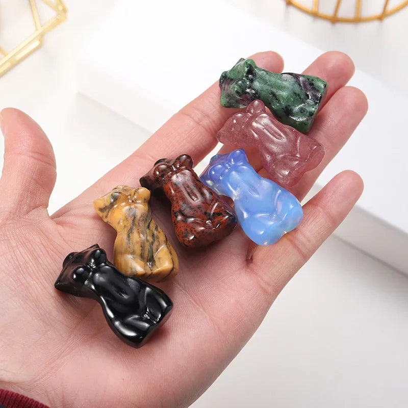Crystal Female Figurines - Witchy wonder