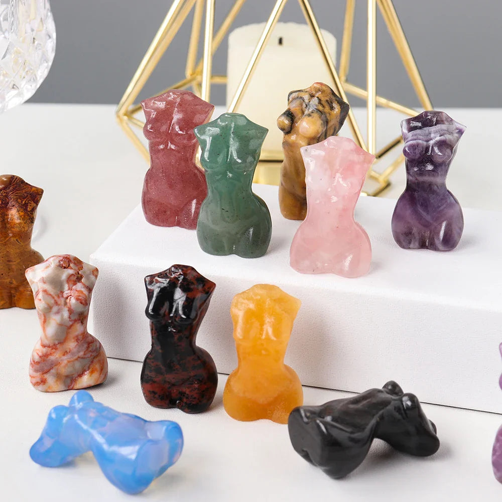 Crystal Female Figurines - Witchy wonder