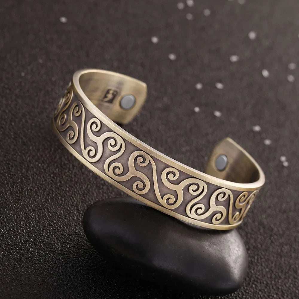 Celtic Knot Designs Magnetic Bracelets - Witchy wonder