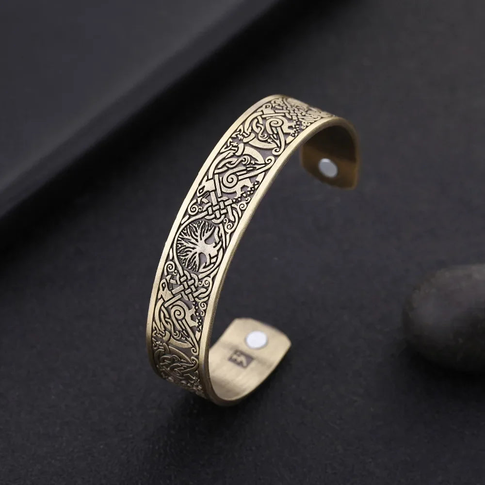Celtic Knot Designs Magnetic Bracelets - Witchy wonder